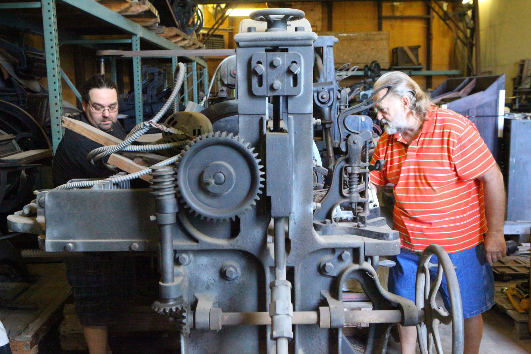 Ed Regan's Printing Presses
